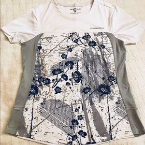 Brooks Running Top Like New Medium Flower Design